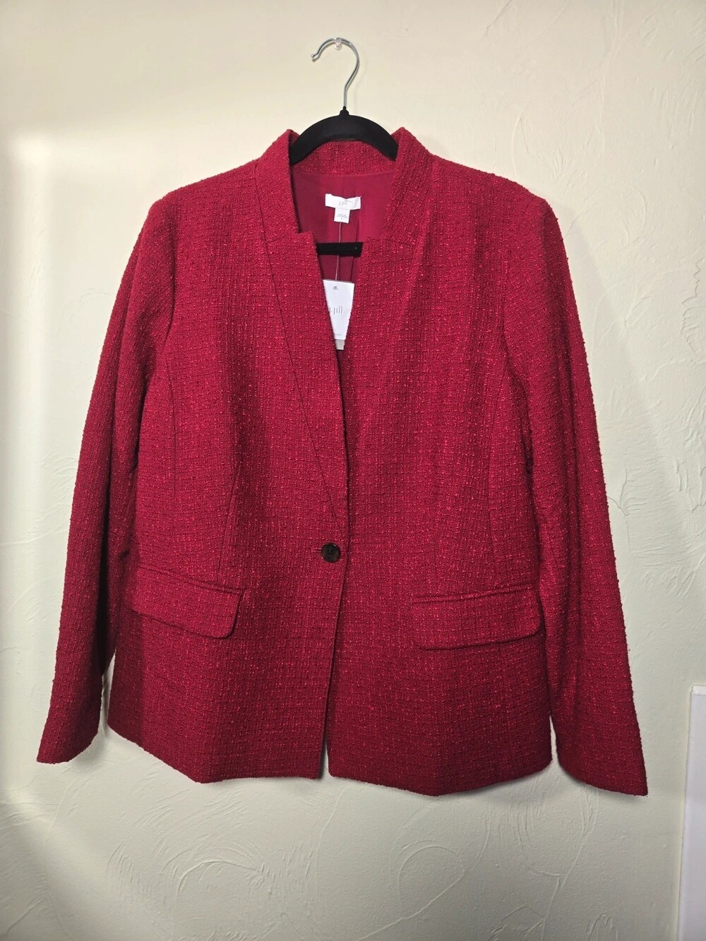 J.Jill women's blazer NWT , cotton blend, size L.